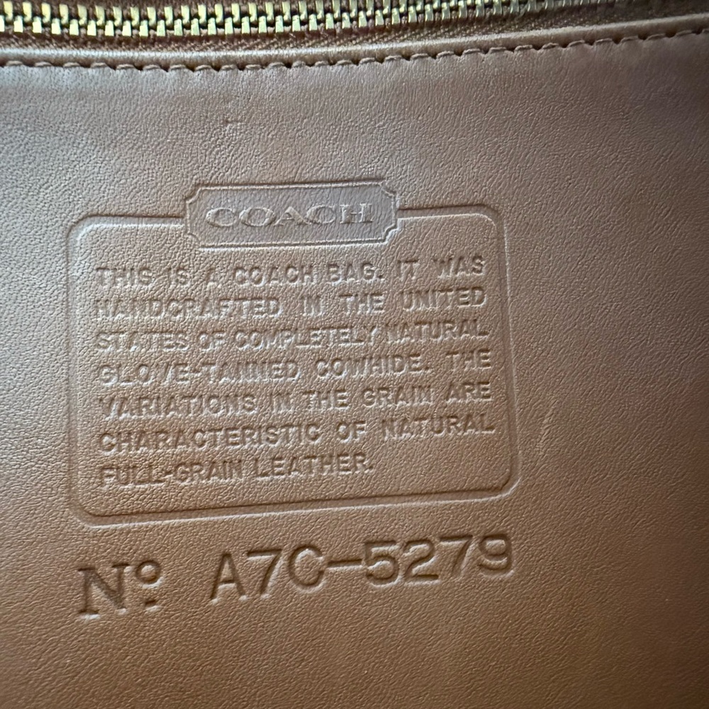 Coach Classic Vintage! 💼 5279 Kensington Briefcase - Picture 11 of 11